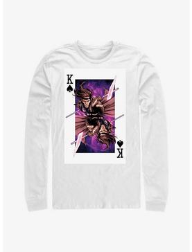 Marvel X-Men Gambit King Long-Sleeve T-Shirt, WHITE, hi-res
