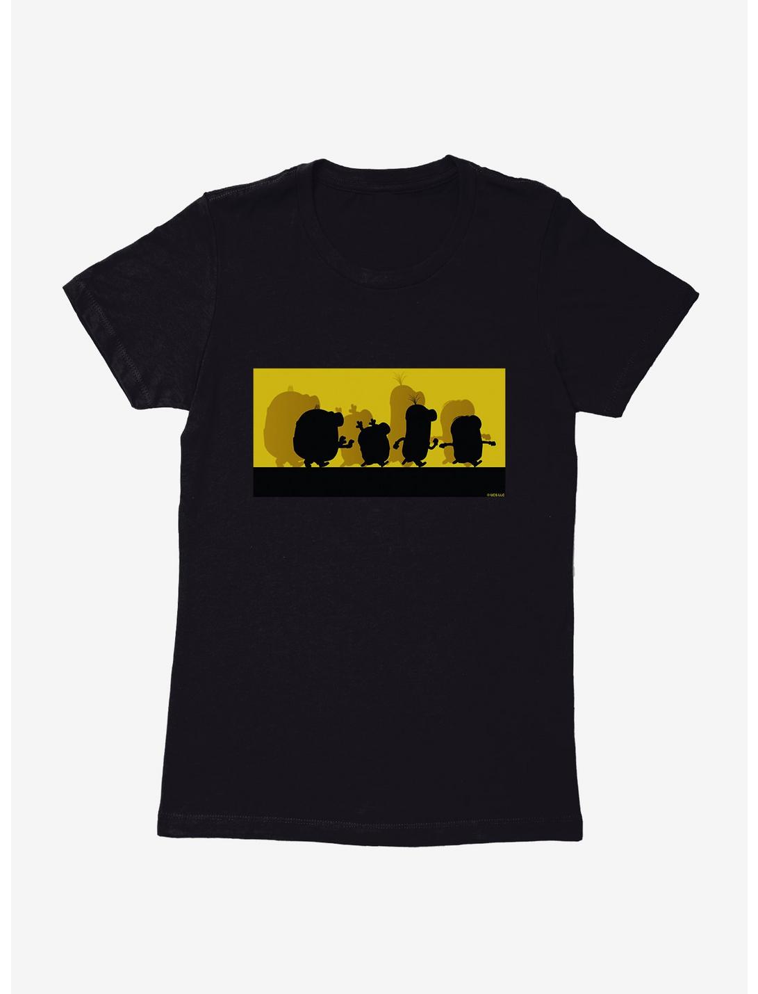 Minions Group Silhouette Womens T-Shirt, , hi-res