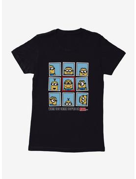 Minions When You Think You're On Mute Womens T-Shirt, , hi-res