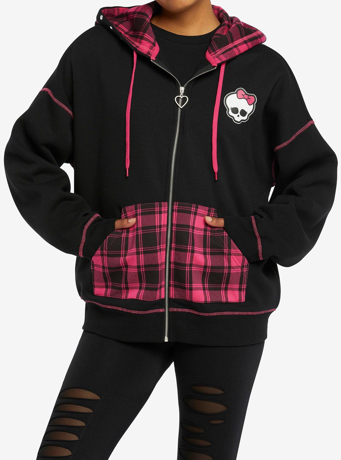 Zip up discount hoodies hot topic