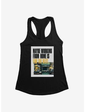 Minions Working From Home Is For The Best Womens Tank Top, , hi-res