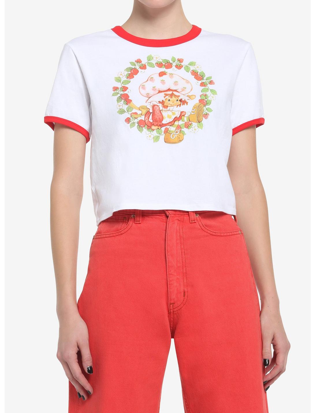 Strawberry Shortcake Vintage Ringer Girls Baby T-Shirt, MULTI, hi-res