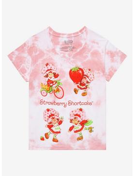 Strawberry Shortcake Pink Wash Boyfriend Fit Girls T-Shirt Plus Size, , hi-res