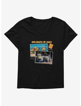 Minions Holidays In 2021 Expectation Vs Reality Womens T-Shirt Plus Size, , hi-res