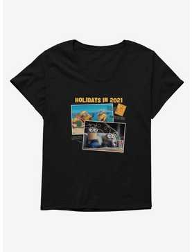 Minions Holidays In 2021 Expectation Vs Reality Womens T-Shirt Plus Size, , hi-res