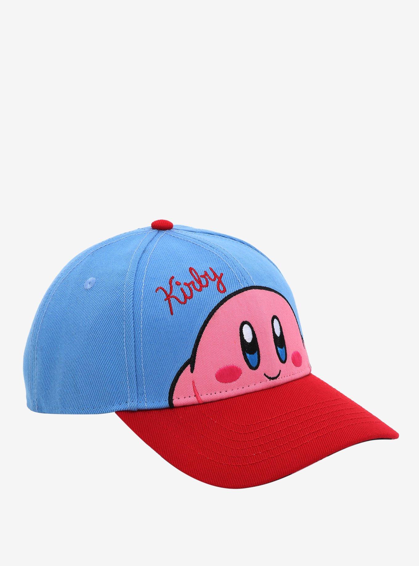 Kirby Peeking Snapback Hat | Hot Topic