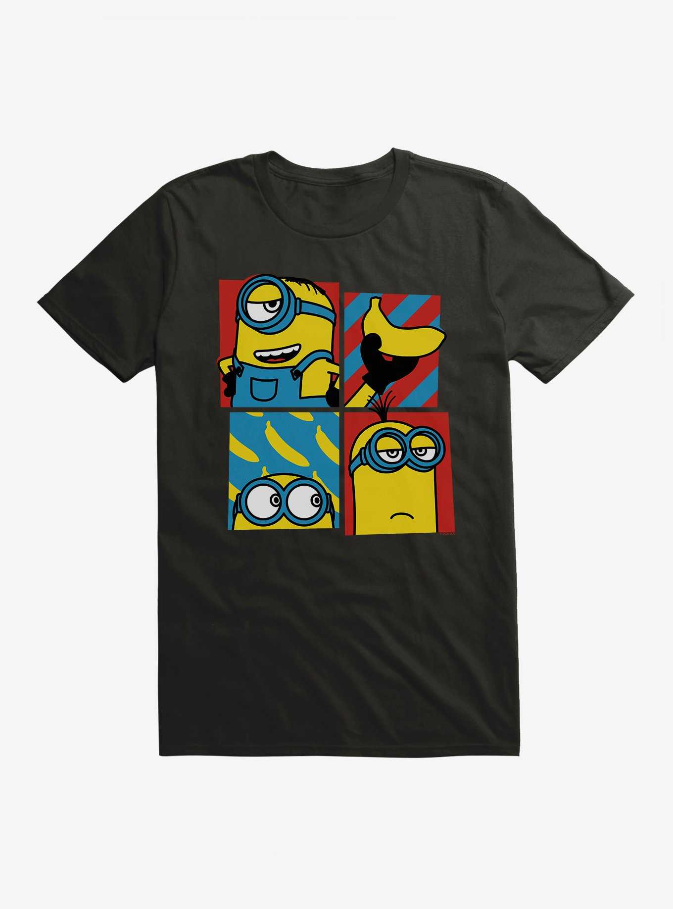 Minions Banana Pop Art T-Shirt, , hi-res