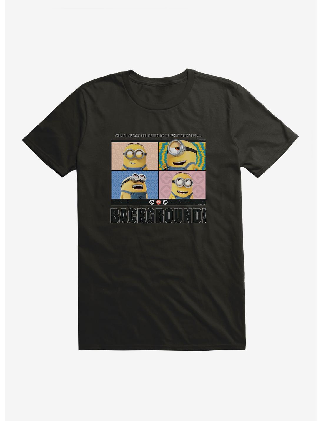 Minions Funny Background T-Shirt, , hi-res