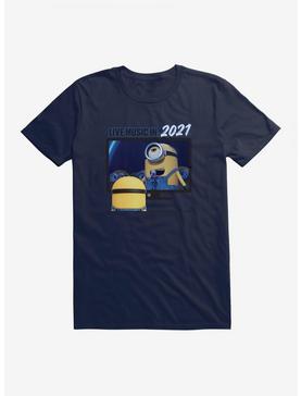 Minions Live Music In 2021 T-Shirt, MIDNIGHT NAVY, hi-res