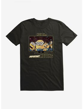 Minions Me In An Important Meeting T-Shirt, , hi-res