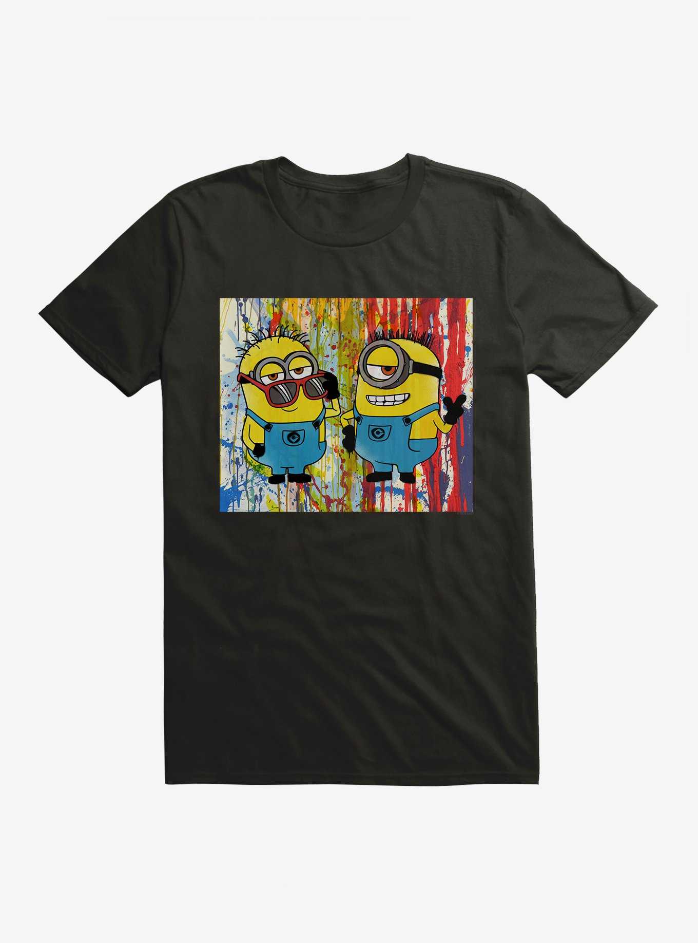 Minions Paint Art T-Shirt, , hi-res