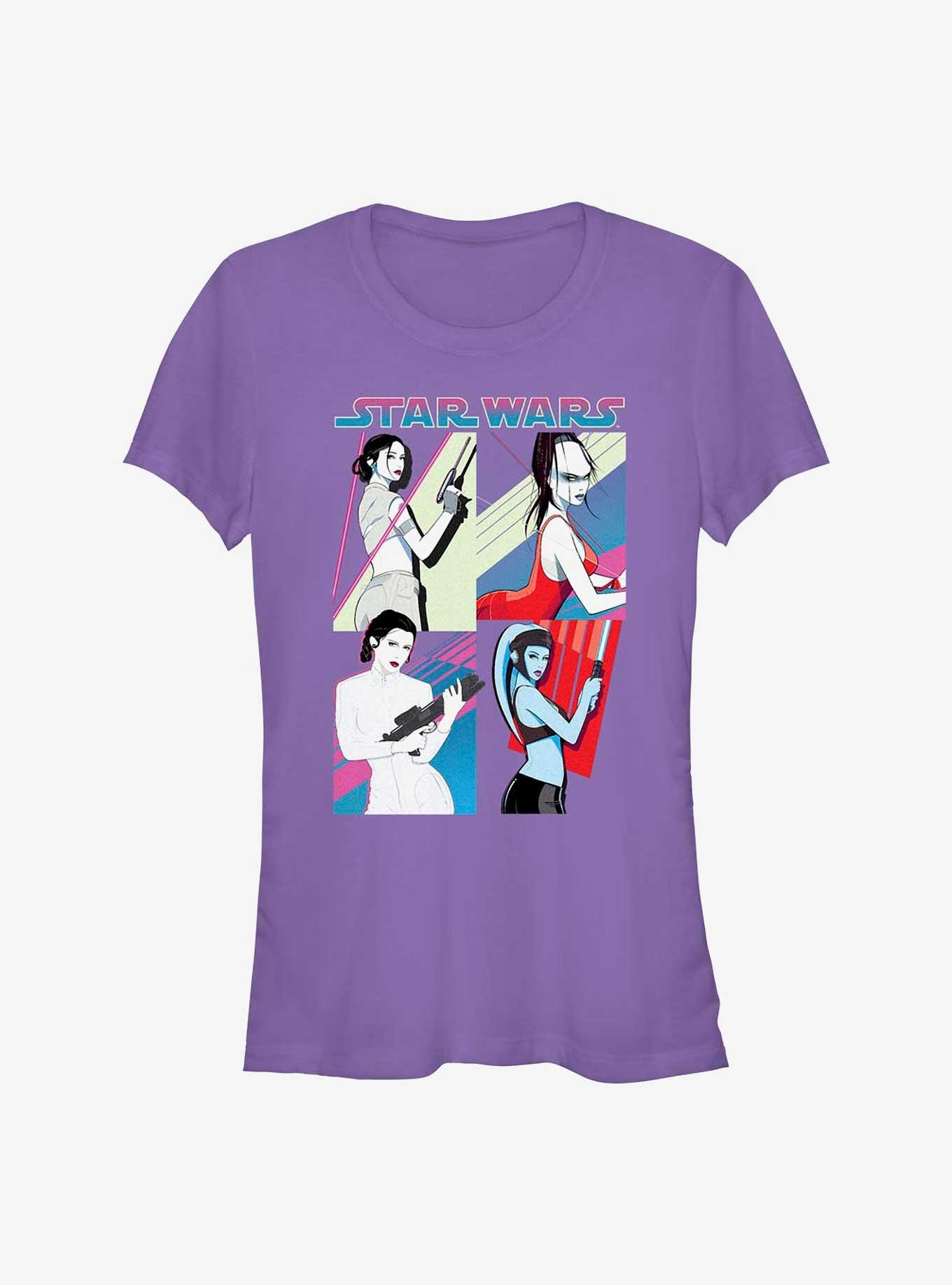 Star Wars Fiesty Fighting Females Girl's T-Shirt