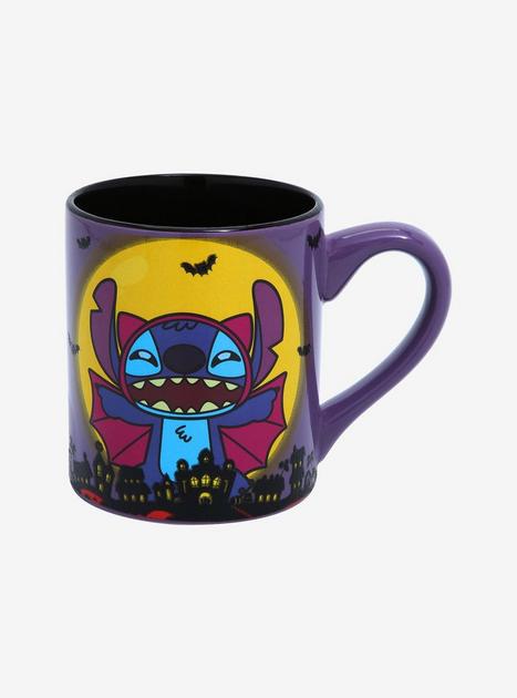 Disney Lilo & Stitch Vampire Stitch Textured Mug | BoxLunch