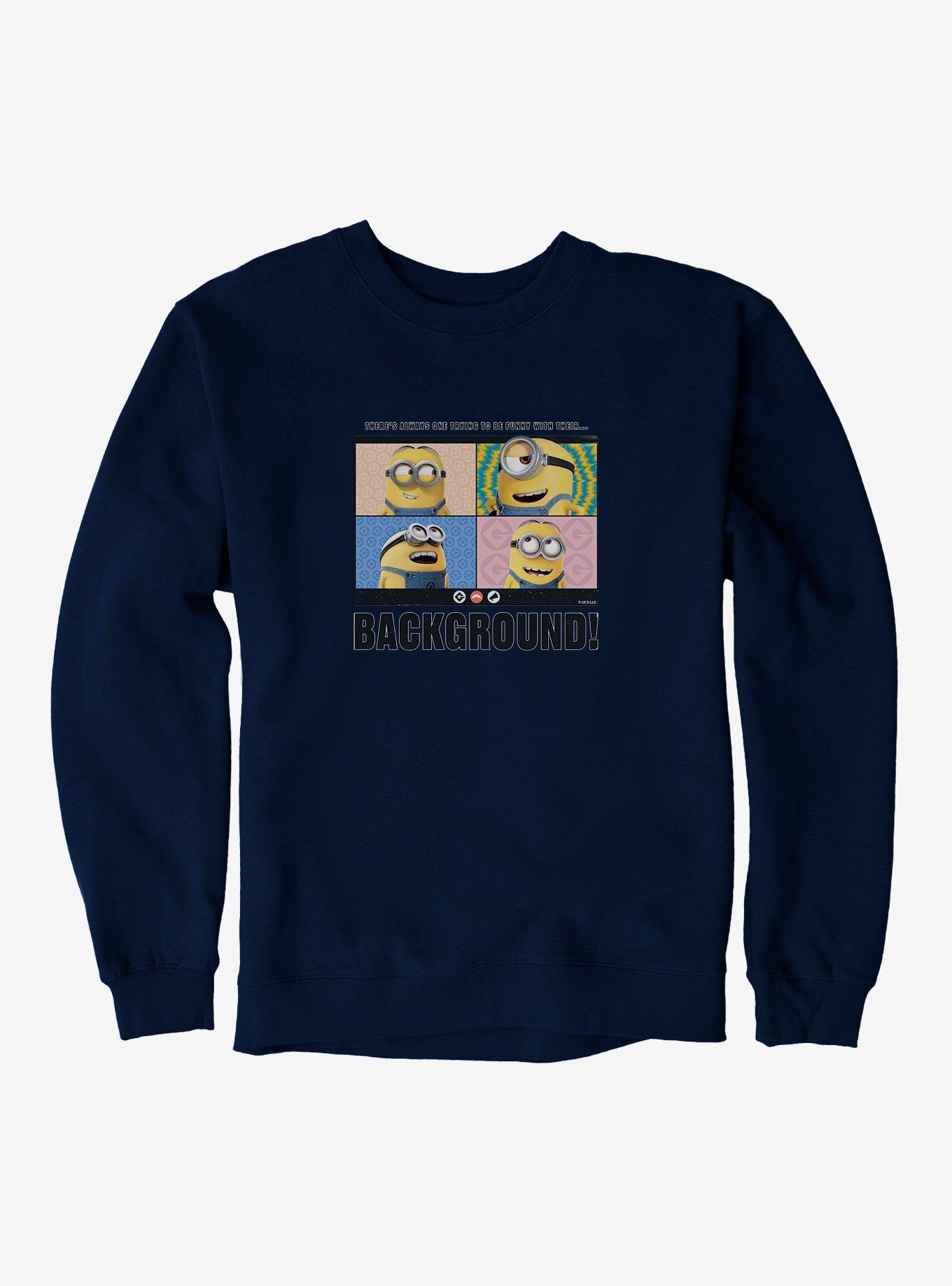 Minions Funny Background Sweatshirt | BoxLunch