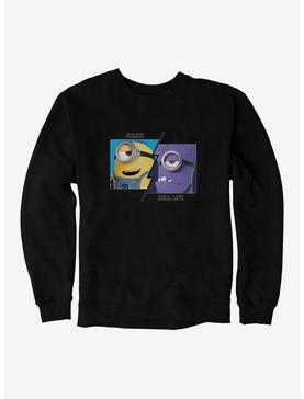 Minions Online Vs Real Life Sweatshirt, , hi-res