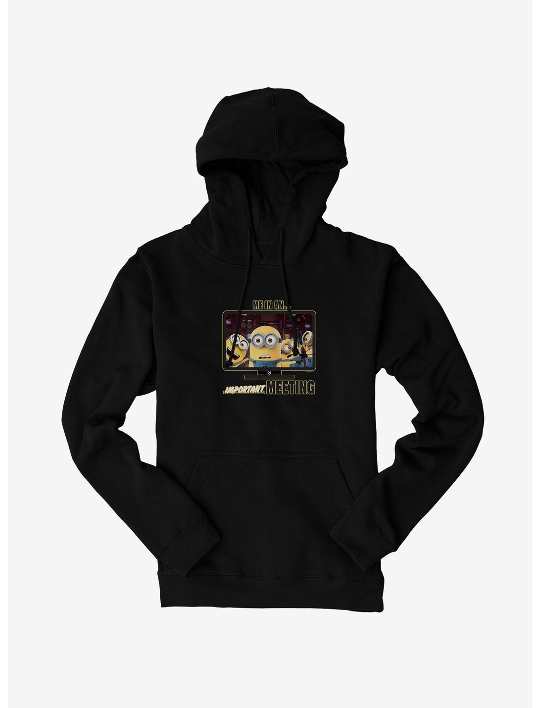 Minions Me In An Important Meeting Hoodie, , hi-res