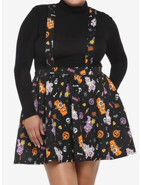 Care Bears Halloween Candy Suspender Skirt Plus Size, , hi-res