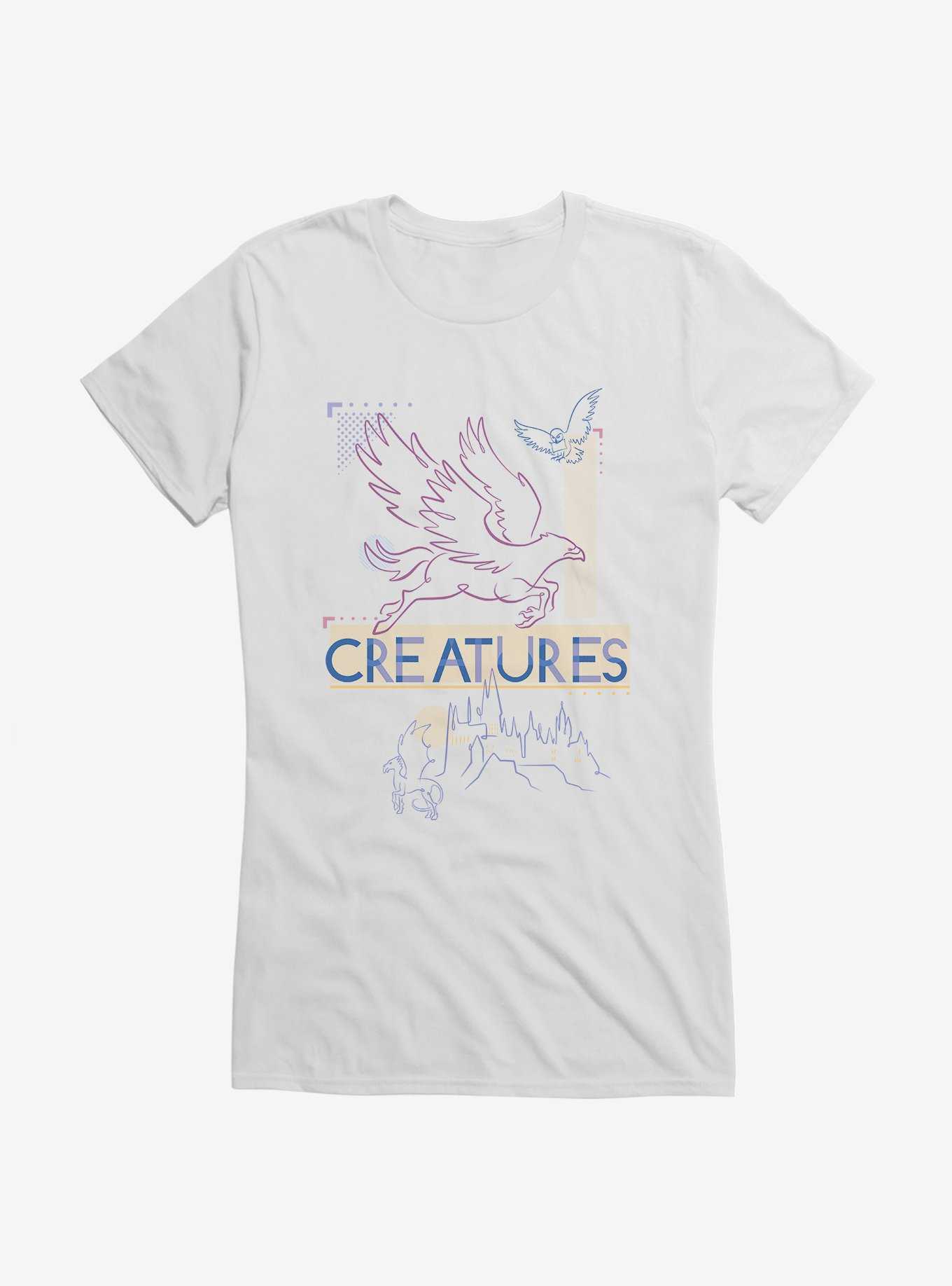 Harry Potter Hogwarts Magical Creatures Girls T-Shirt, , hi-res