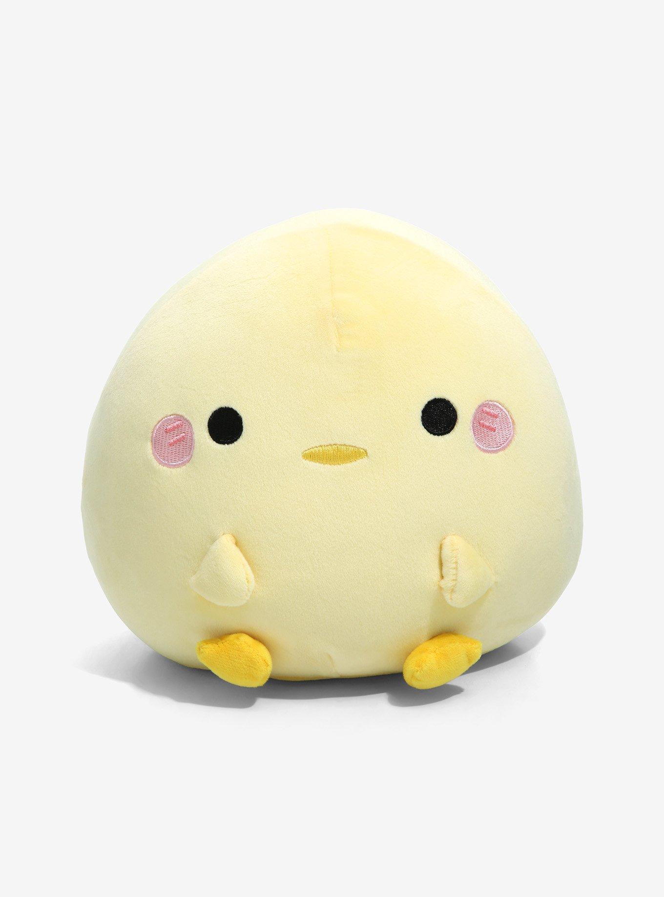 Honeymaru Rolling Mochi Yellow Chick 8 Inch Plush, , hi-res