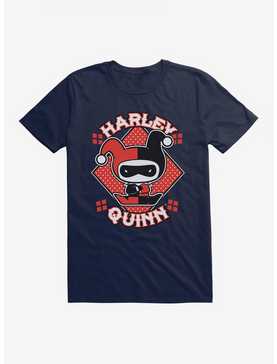 DC Comics Batman Chibi Harley Quinn T-Shirt, MIDNIGHT NAVY, hi-res