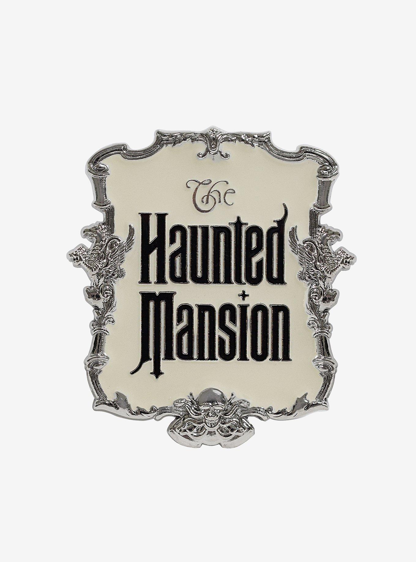 Disney The Haunted Mansion Ride Plaque Enamel Pin - BoxLunch Exclusive, , hi-res