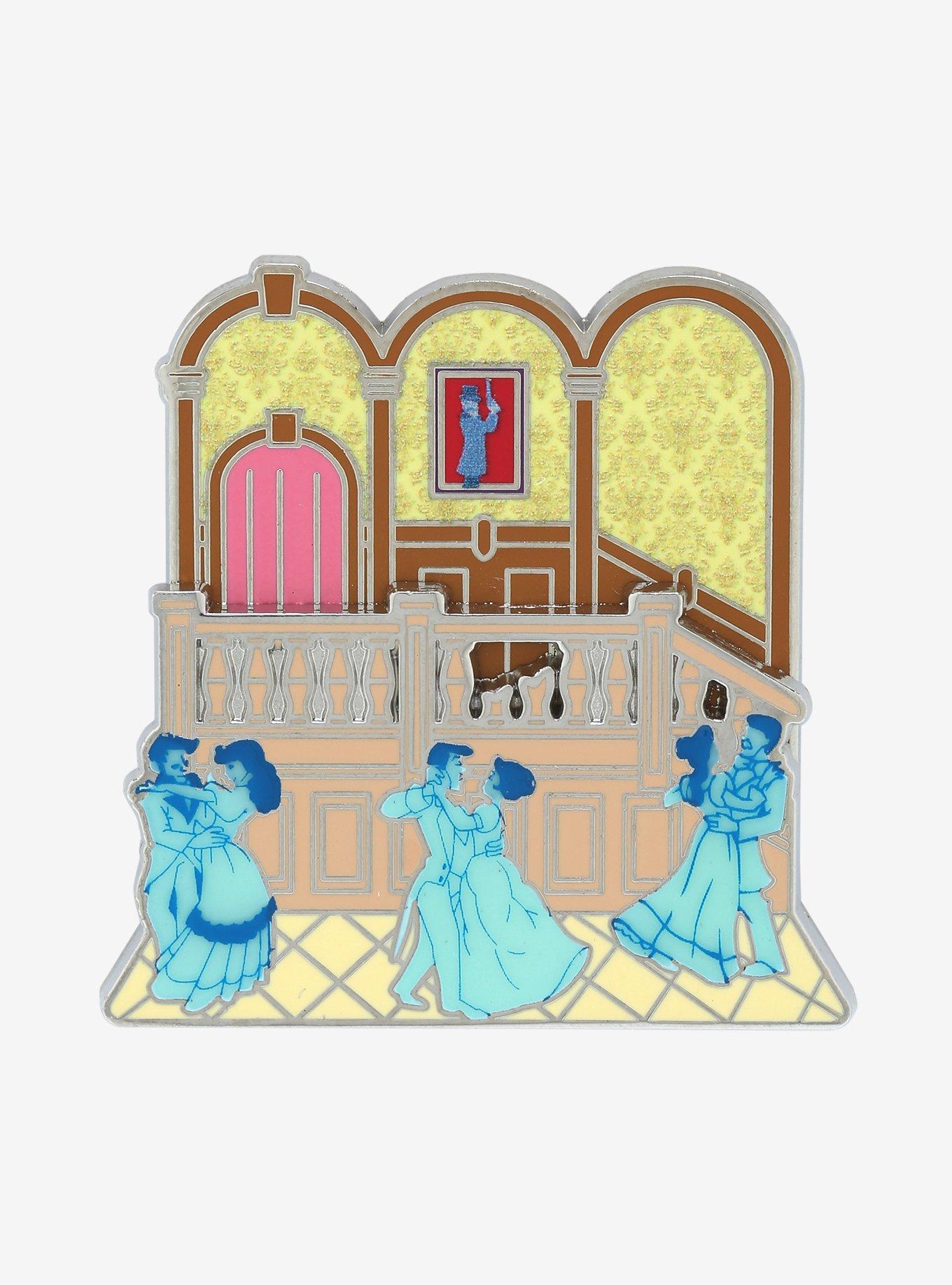 Disney Haunted Mansion Ghost Ballroom Enamel Pin BoxLunch Exclusive