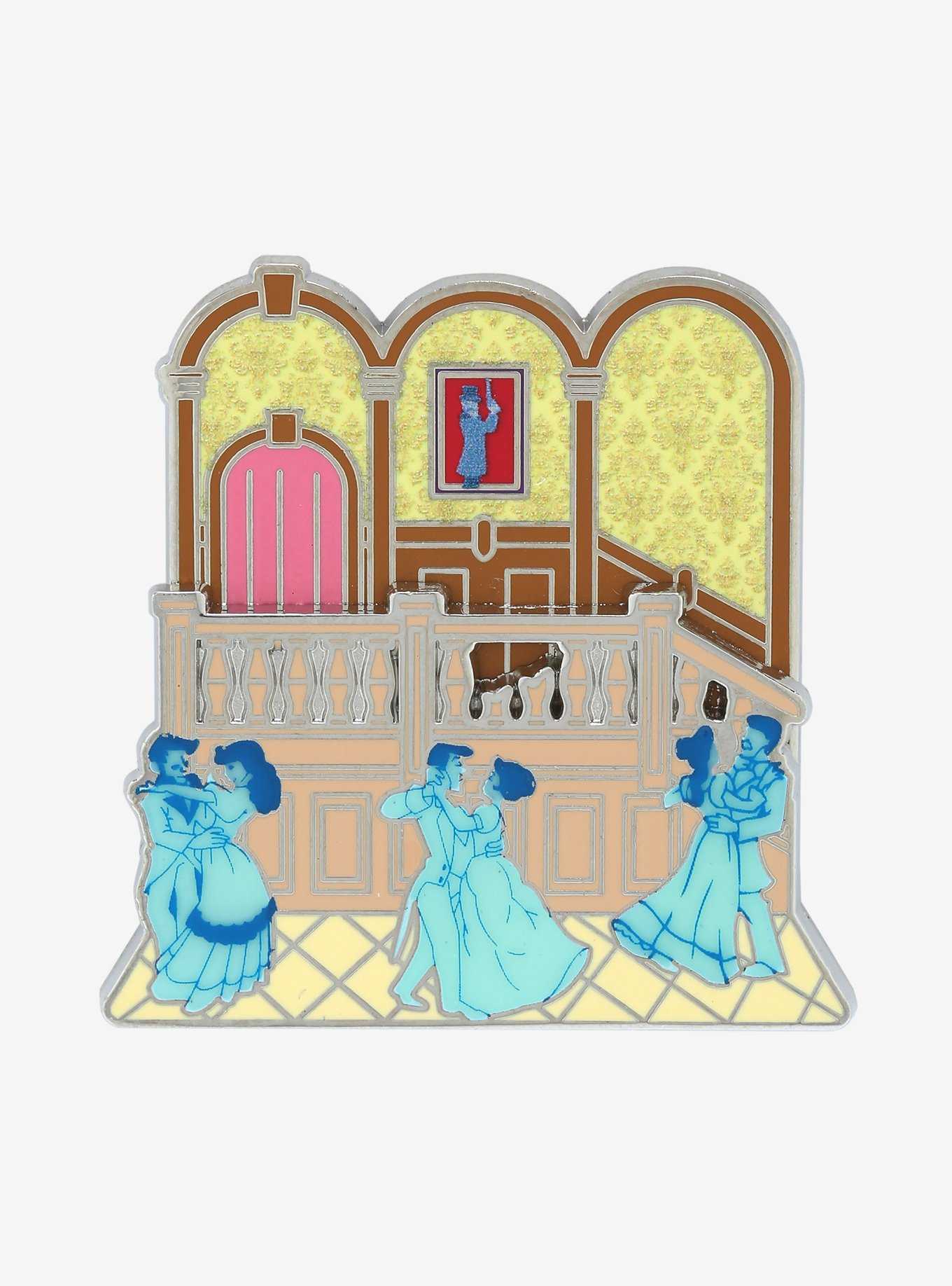Disney Haunted Mansion Ghost Ballroom Enamel Pin - BoxLunch Exclusive, , hi-res