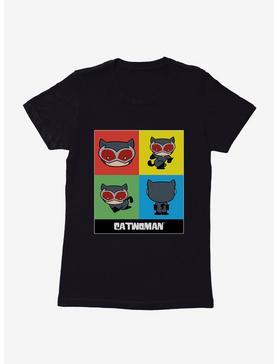 DC Comics Batman Chibi Catwoman Squares Womens T-Shirt, , hi-res
