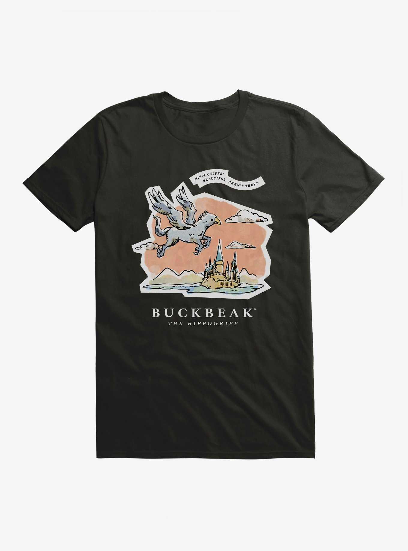 Harry Potter Watercolor Hippogriff Buckbeak T-Shirt, , hi-res