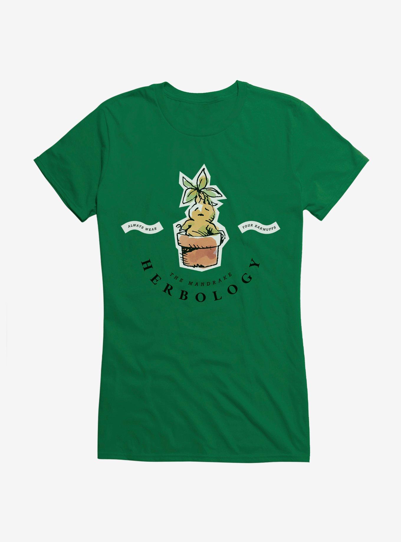 Harry Potter Watercolor Herbology Mandrake Girls T-Shirt, , hi-res