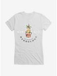 Harry Potter Watercolor Herbology Mandrake Girls T-Shirt, WHITE, hi-res