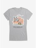 Harry Potter Watercolor Hippogriff Buckbeak Girls T-Shirt, HEATHER, hi-res