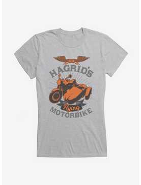 Harry Potter Hagrid's Flying Motorbike Bronze Icon Girls T-Shirt, , hi-res