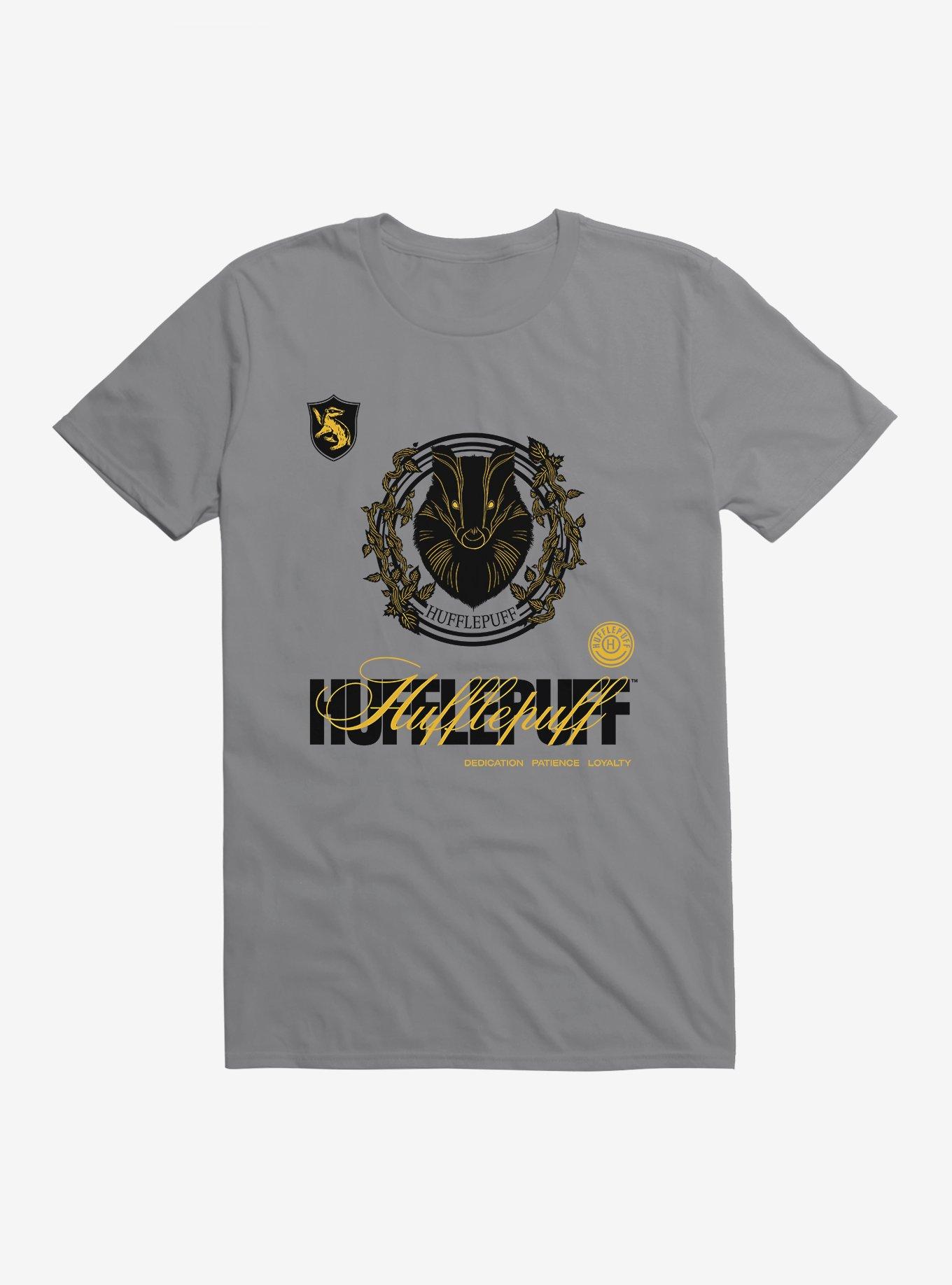 Harry Potter Hufflepuff Seal Motto T-Shirt, , hi-res