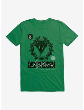 Harry Potter Slytherin Seal Motto T-Shirt, KELLY GREEN, hi-res