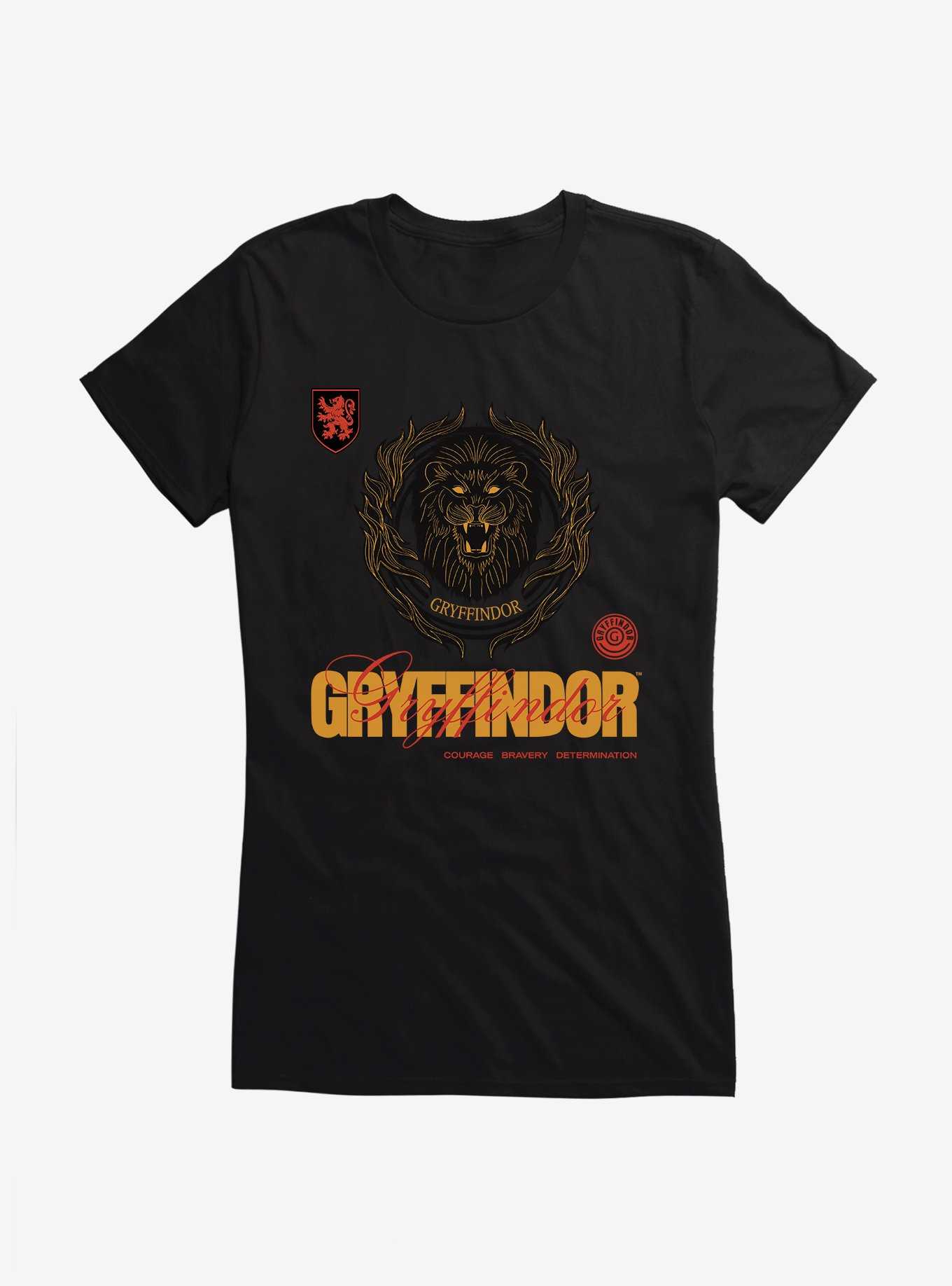 Harry Potter Gryffindor Seal Motto Girls T-Shirt, , hi-res