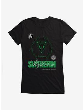 Plus Size Harry Potter Slytherin Seal Motto Girls T-Shirt, , hi-res