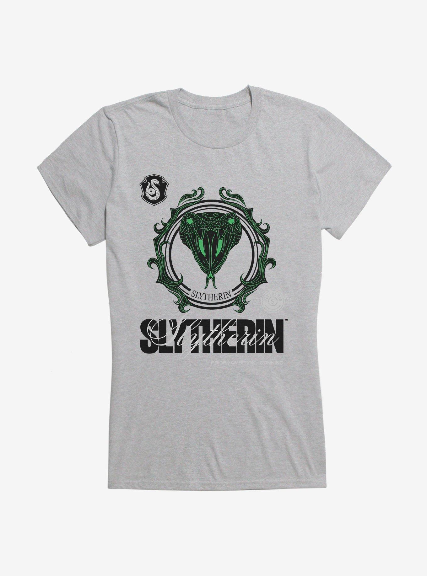 Harry Potter Slytherin Seal Motto Girls T-Shirt, , hi-res