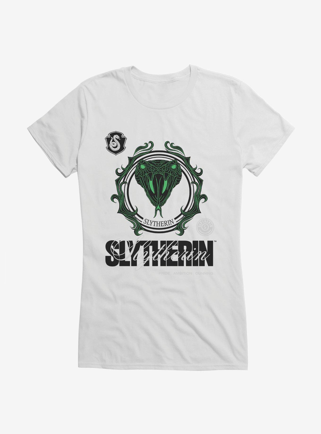 Harry Potter Slytherin Seal Motto Girls T-Shirt, , hi-res