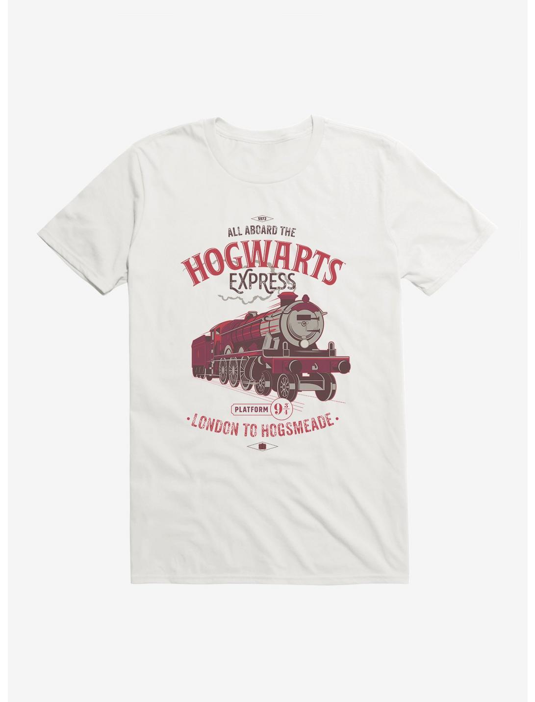Harry Potter Hogwarts Express Red Icon T-Shirt, WHITE, hi-res