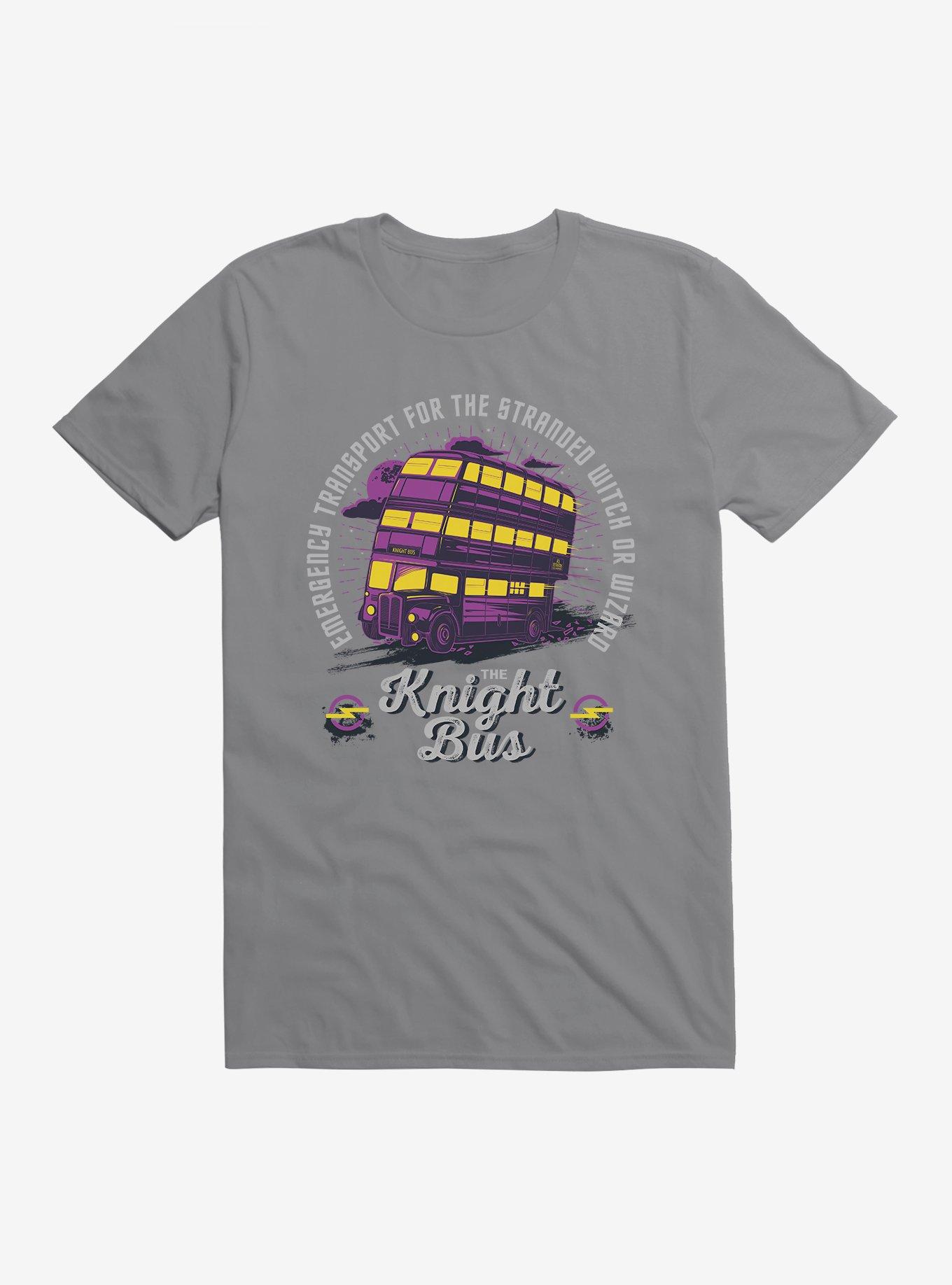 Harry Potter Knight Bus Icon T-Shirt, STORM GREY, hi-res
