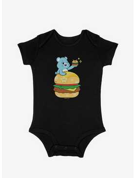Care Bears Wish Bear Cheeseburger Smiles Infant Bodysuit, , hi-res