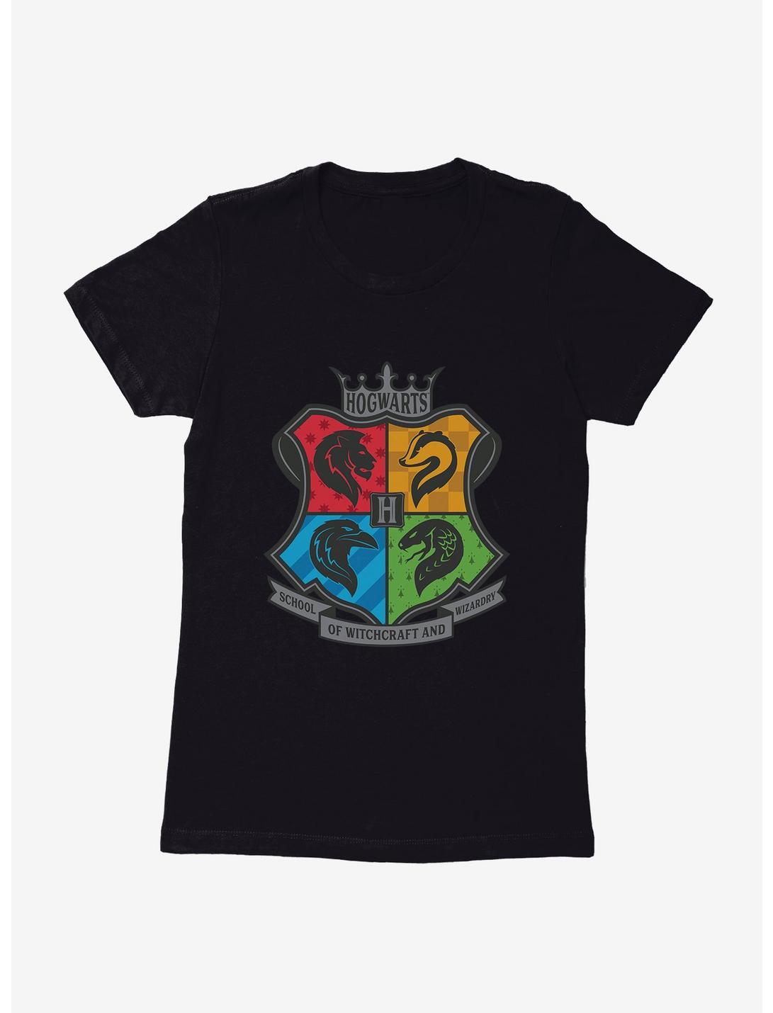 Harry Potter Hogwarts School Crest Womens T-Shirt, , hi-res