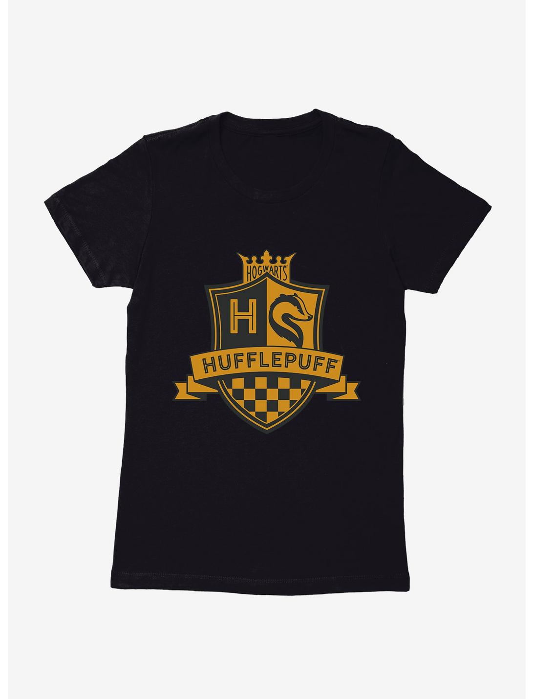 Harry Potter Hufflepuff House Crest Womens T-Shirt, , hi-res