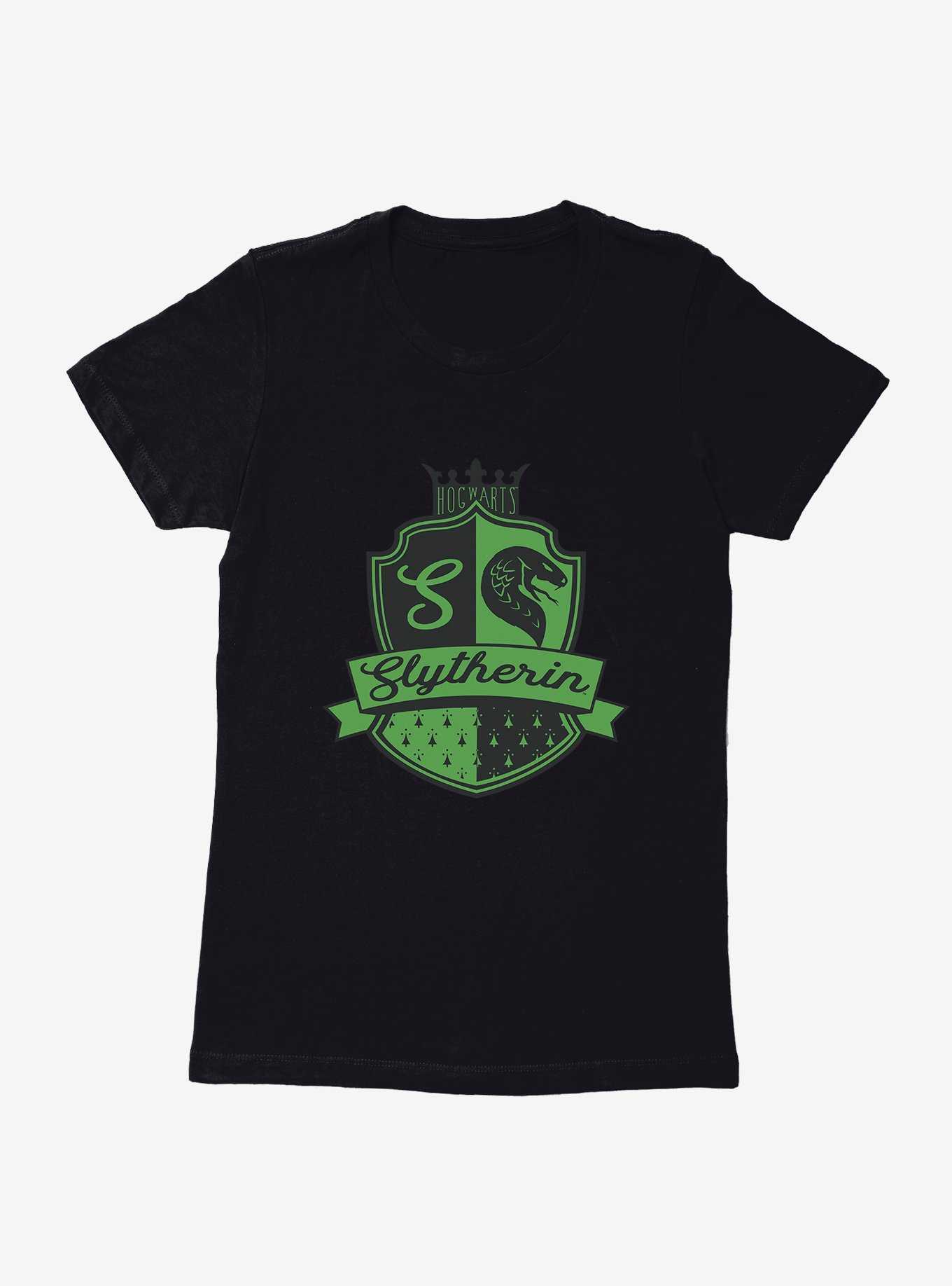 Harry Potter Slytherin House Crest Womens T-Shirt, , hi-res