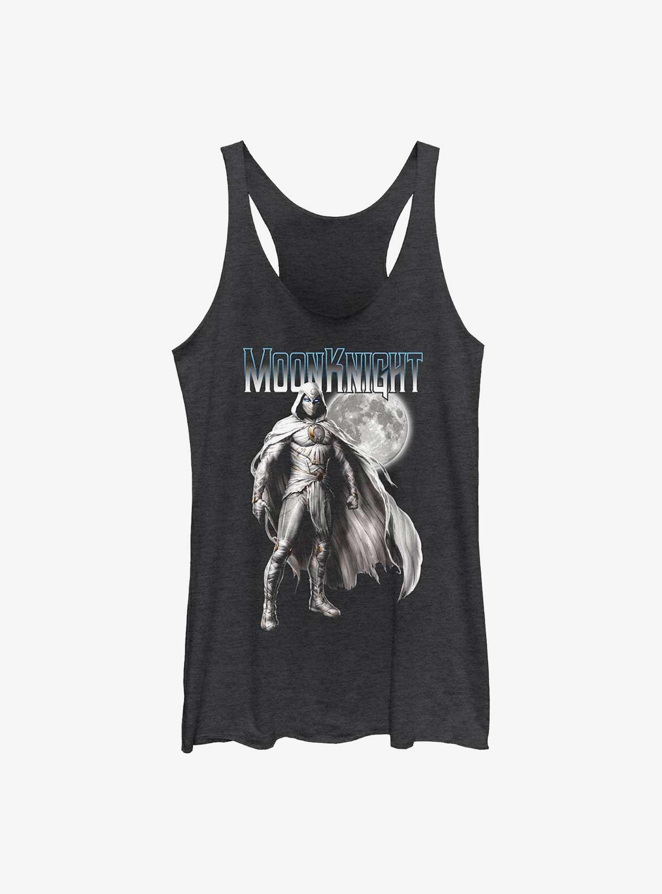 Marvel Moon Knight Moonlight Womens Tank Top, BLK HTR, hi-res