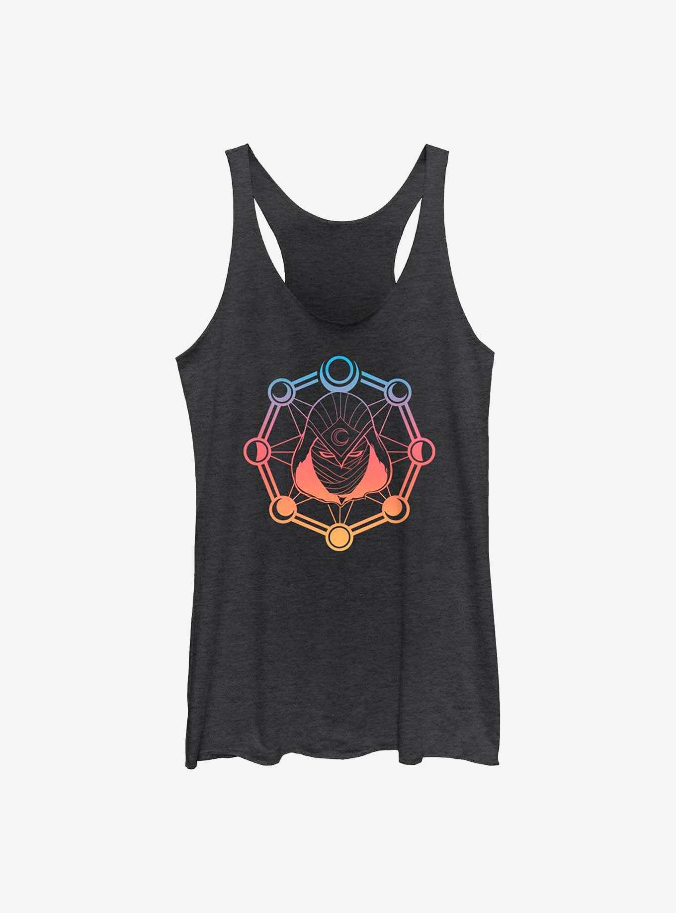 Marvel Moon Knight Moon Phases Neon Womens Tank Top, , hi-res