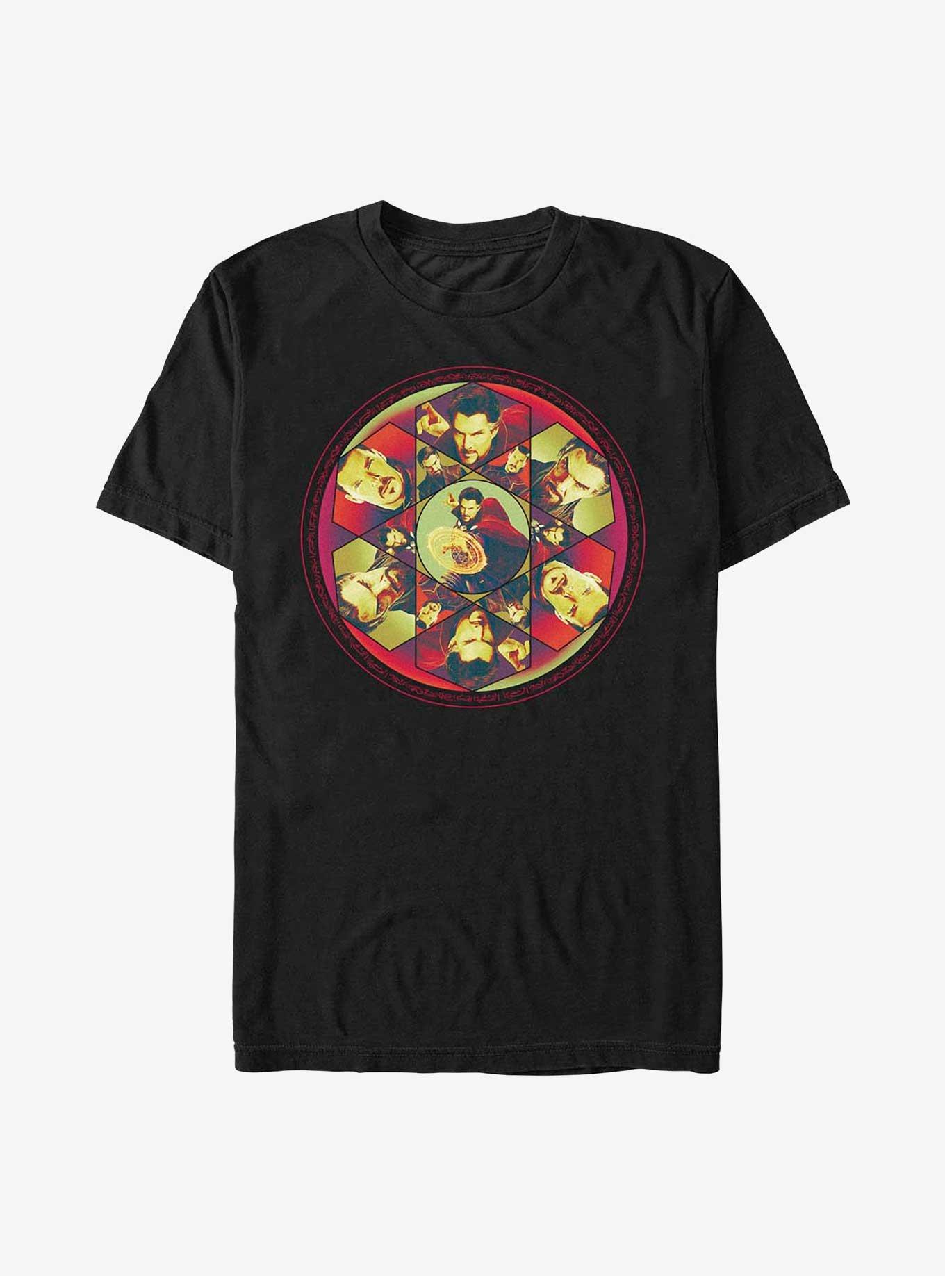 Marvel Doctor Strange In The Multiverse Of Madness Strange Kaleidoscope T-Shirt, BLACK, hi-res