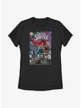 Marvel Doctor Strange In The Multiverse Of Madness Comic Cover Womens T-Shirt, BLACK, hi-res