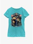 Marvel Doctor Strange In The Multiverse Of Madness Characters Youth Girls T-Shirt, TAHI BLUE, hi-res